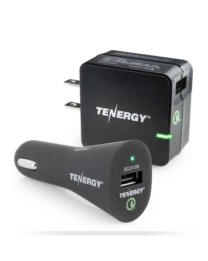 Tenergy-18W-Adaptive-2.0-AC-Wall-Charger-Car-Charger-for-Smartph