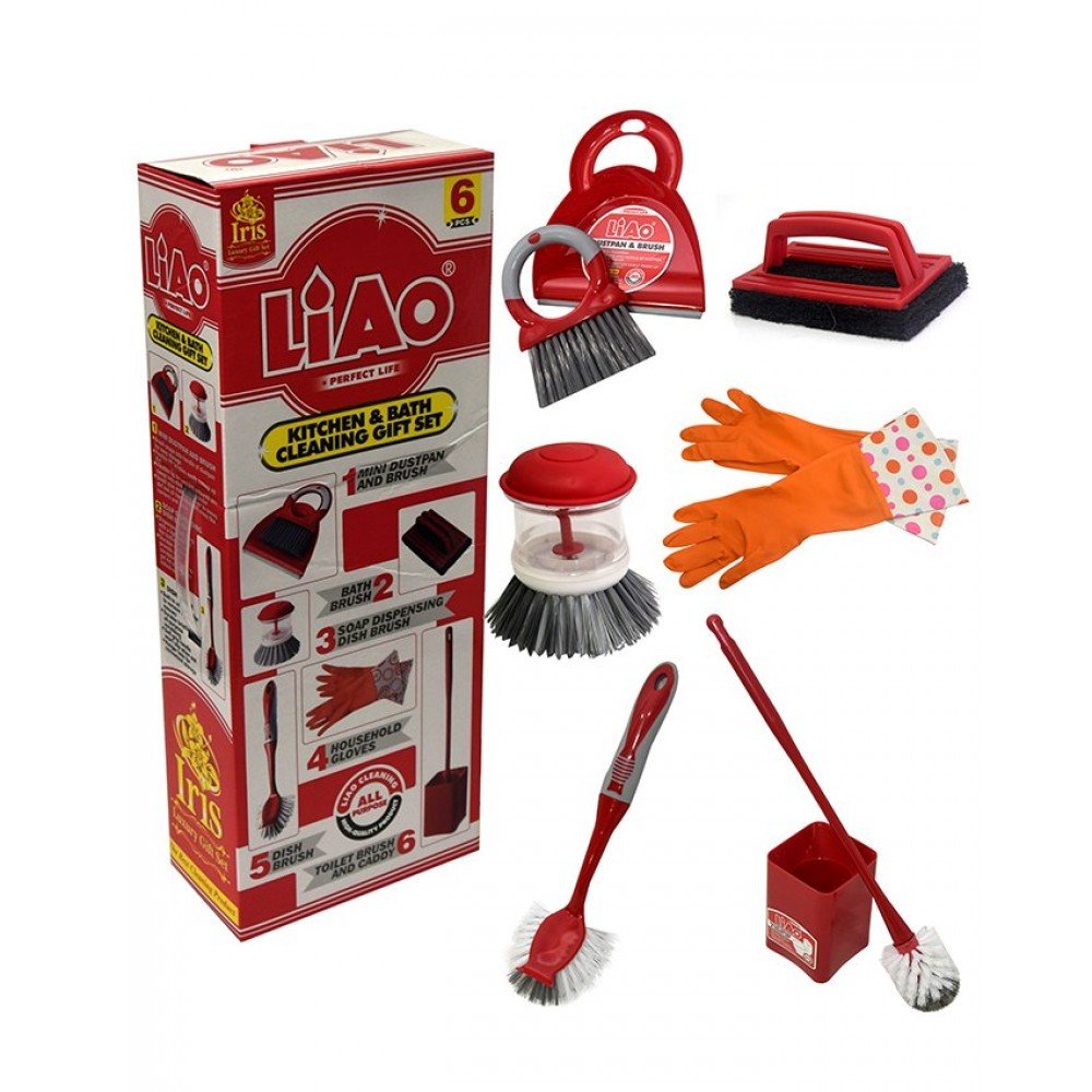 LIAO-KITCHEN-AND-BATH-CLEANING-GIFT-SET