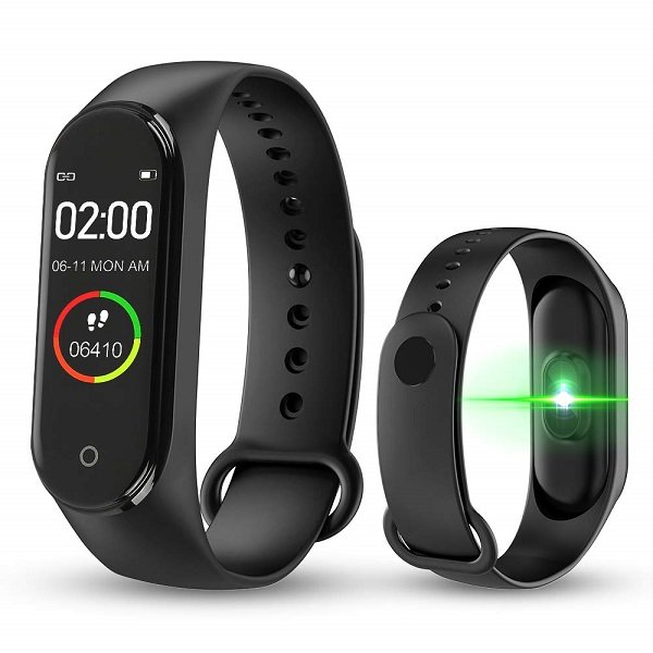 Buy M4 Smart Band Sport Wristband Blood Pressure Monitor Heart