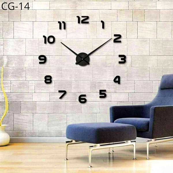 Acrylic-Wall-Clock-3D-DIY-CG-14