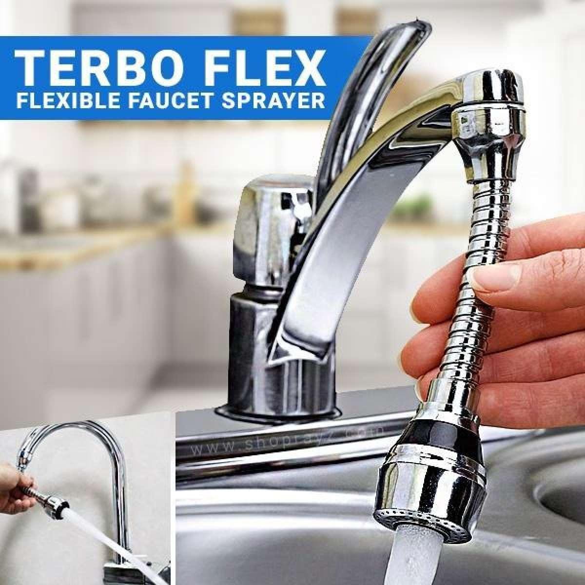 turbo-flex-360-flexible-faucet-sprayer