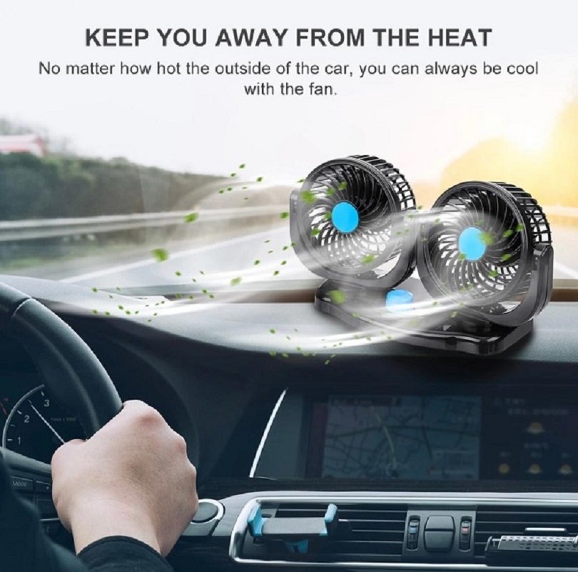 360-Degree-Adjustable-Car-Auto-Air-Dual-Head-Fan