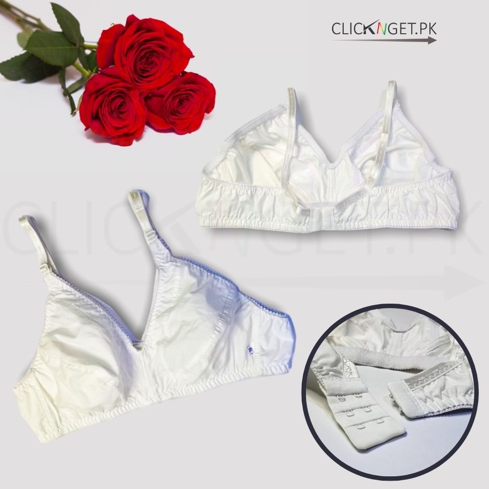 Non-Padded-Cotton-Bra-White
