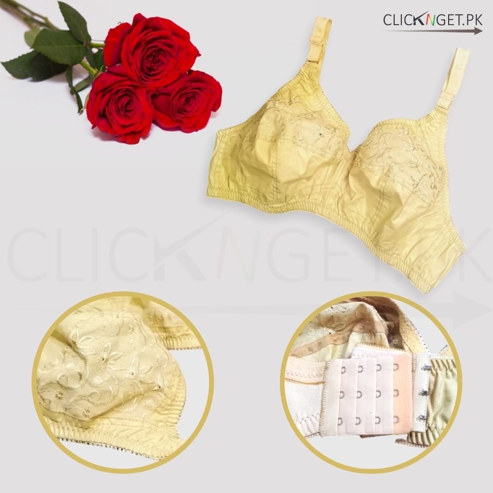 Non-Padded-Embroidered-Cotton-Bra-Parmesan-Cream