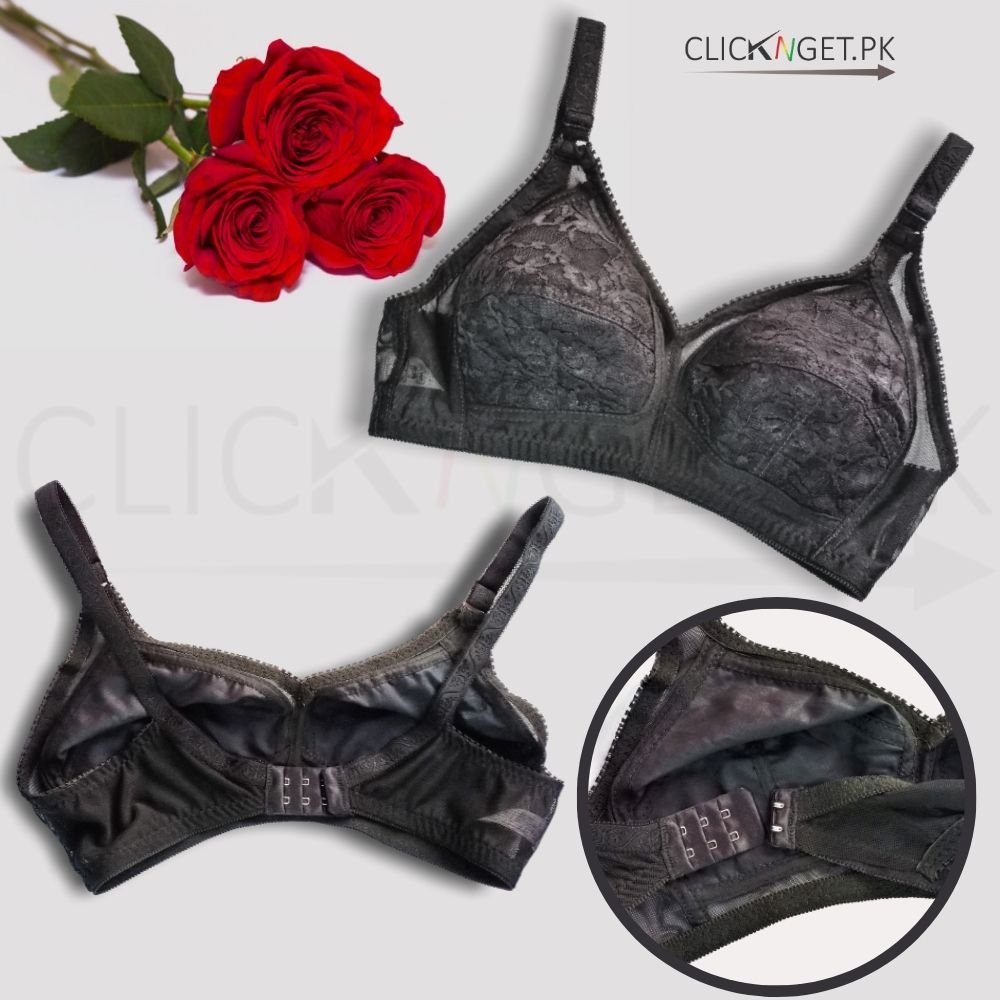 Non-Padded-Embroidered-Net-Bra-Floral-Craft-Jet-Black