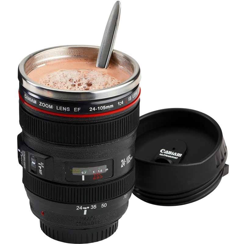 Camera sales lens mug